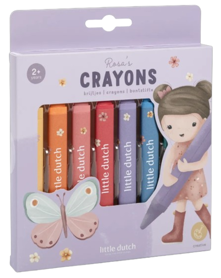 8 waskrijtjes Rosa BT126701