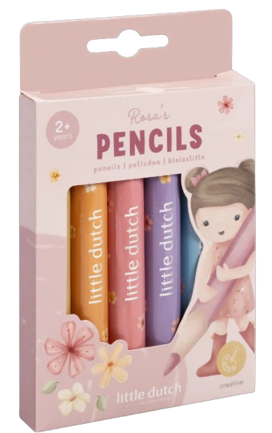 6 pencils Rosa BT126725