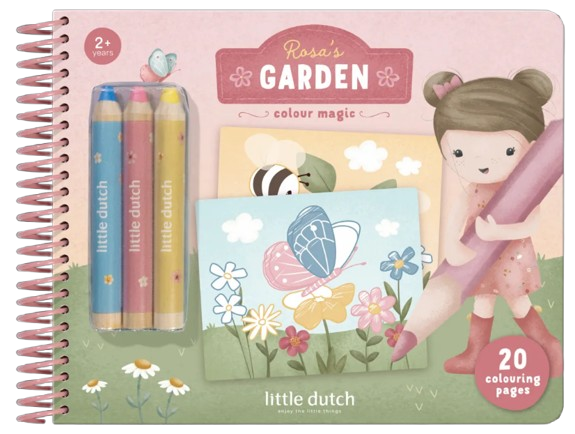 Rosa's kleurboek+kleurpotloden BT126848