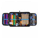 Etui met Accessoires Voetbal Blauw, 25dlg.