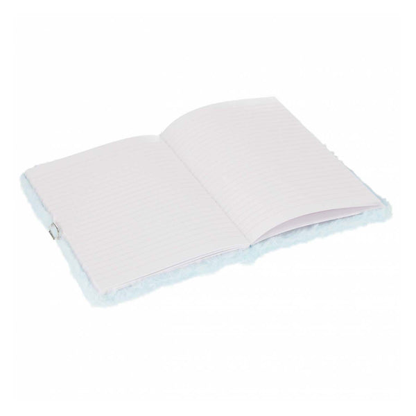 Pluche Dagboek Kat met Slot, A5