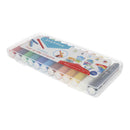 Draaibare Zijdezachte Krijtjes, 12 kleuren