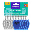 Reflectie Sleutelhanger Uil, 12st.