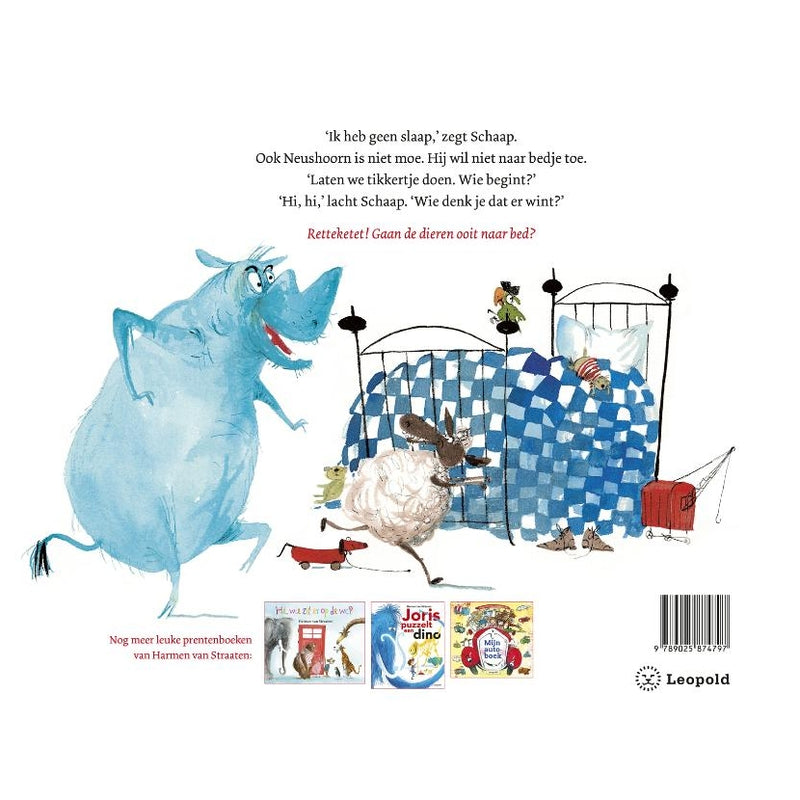 Retteketet! We gaan nog niet naar bed!