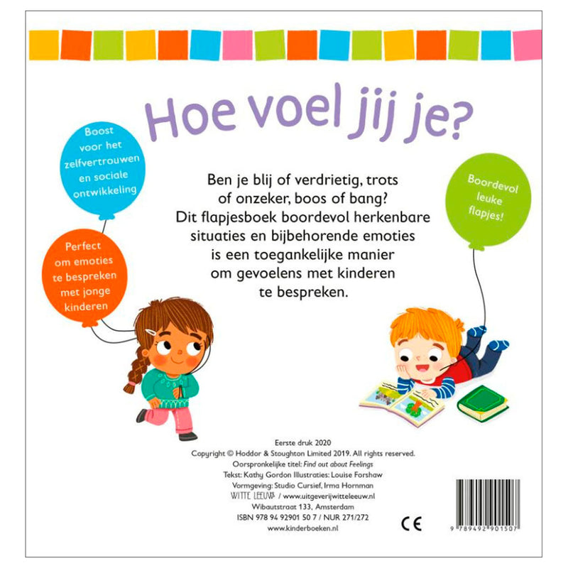 Flapjesboek - Hoe voel jij je?