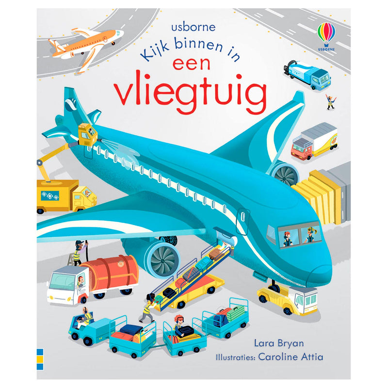 Kijk binnen in een Vliegtuig