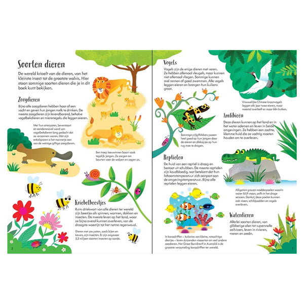 Dieren van de Wereld Boek en Puzzel