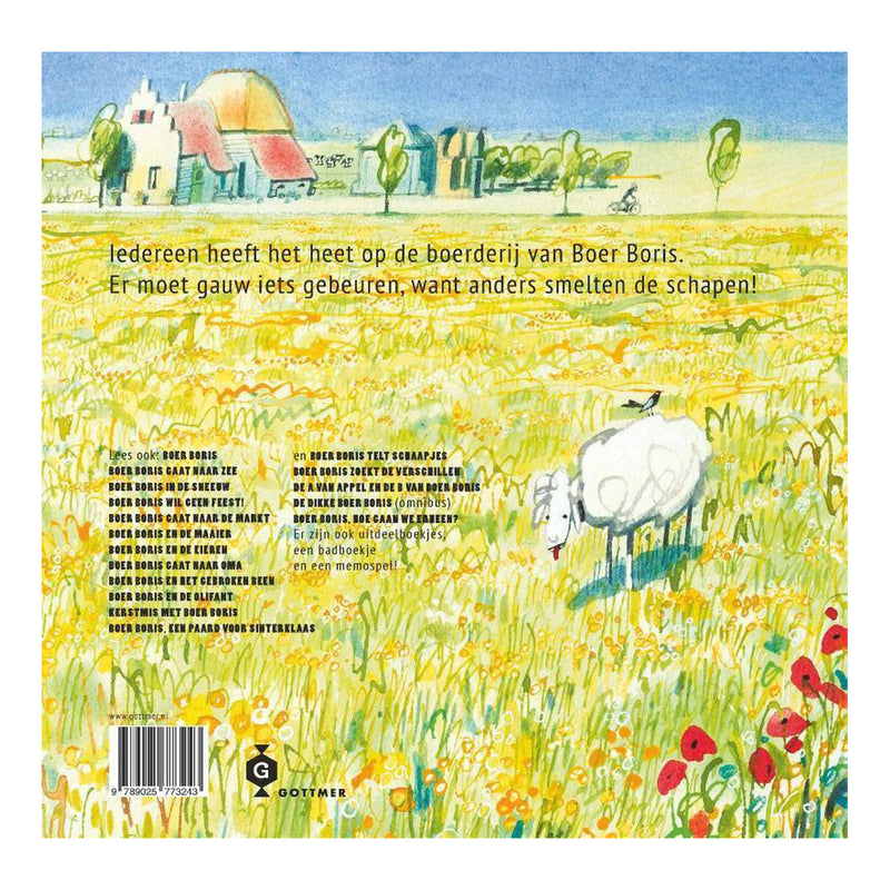 Boer Boris heeft het heet