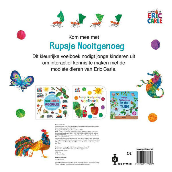 Rupsje Nooitgenoeg Voelboek vol Dieren