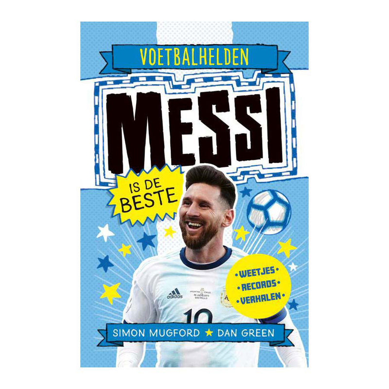 Messi is de Beste Weetjes Stripboek