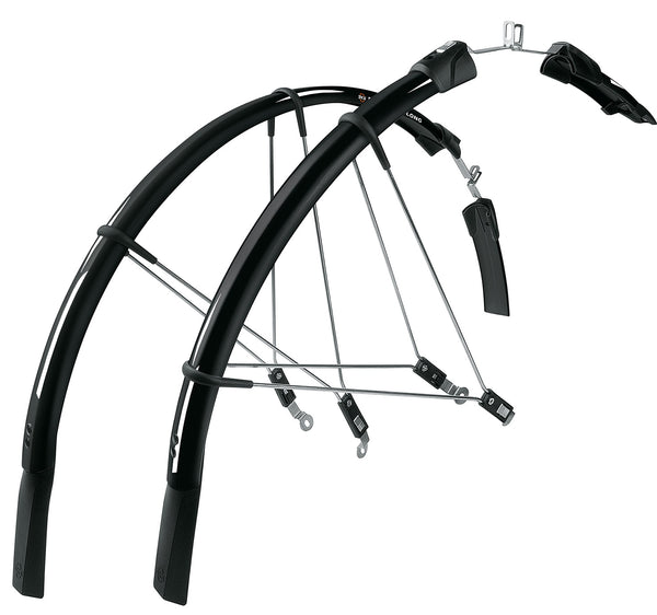 Spatbordset SKS Raceblade long 28 25mm - zwart