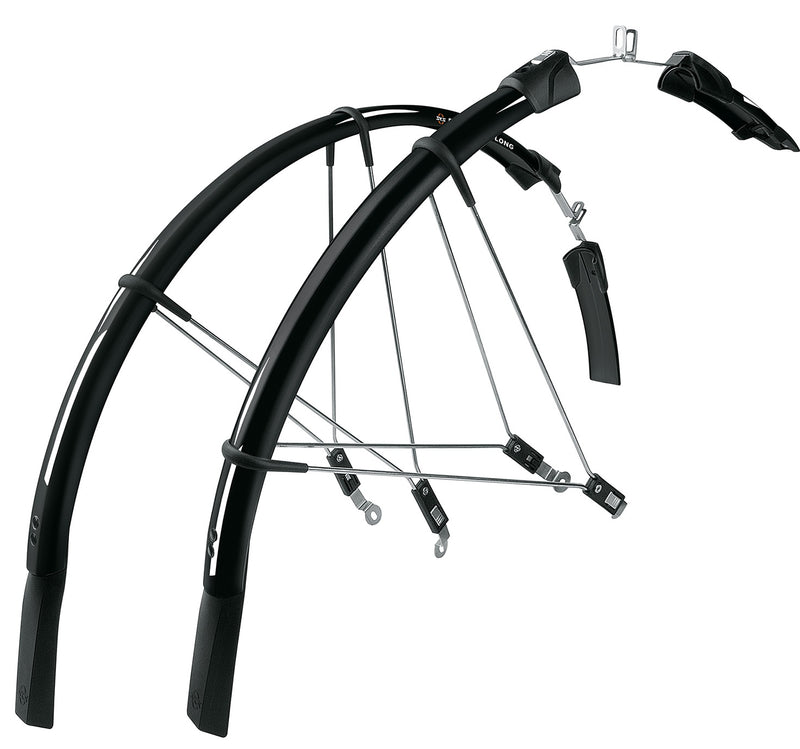 Spatbordset SKS Raceblade long 28 25mm - zwart