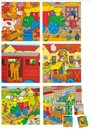 Woody Blokkenpuzzel lokomotief 93005