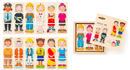 Woody puzzel mens en beroepen 90329