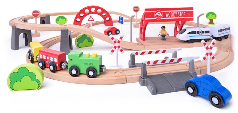 Woody Treinset met elec. loco 93064