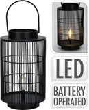 Lantaarn 30 cm - Led - Metaal