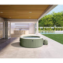 Intex 28426NP PureSpa Bubble Massage Bad 196x71 cm Olijfgroen