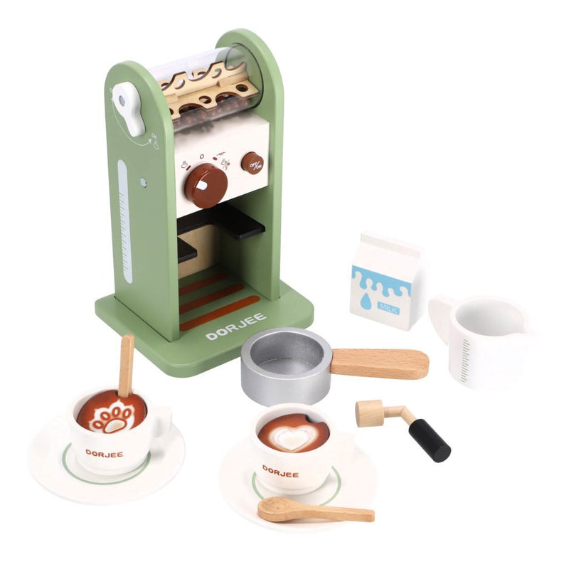 Houten Koffiezetapparaat, 14dlg