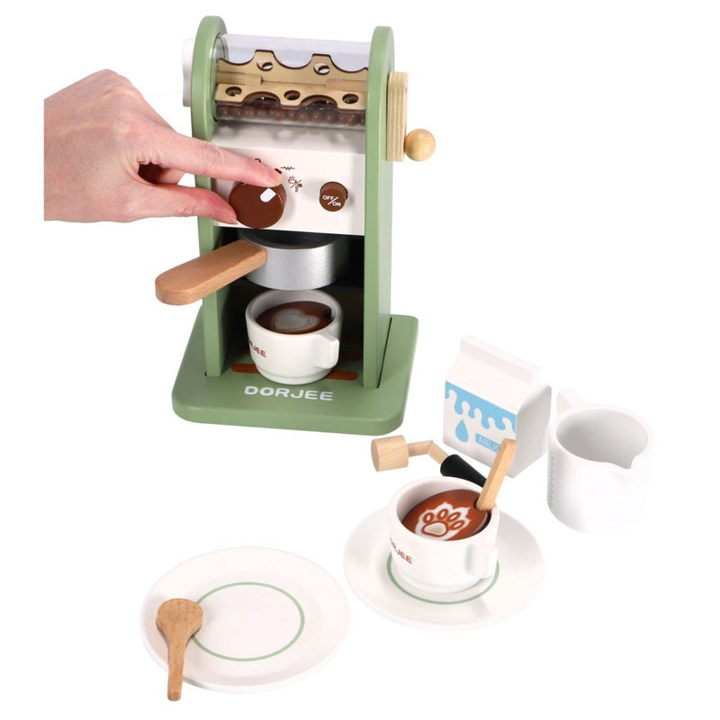 Houten Koffiezetapparaat, 14dlg