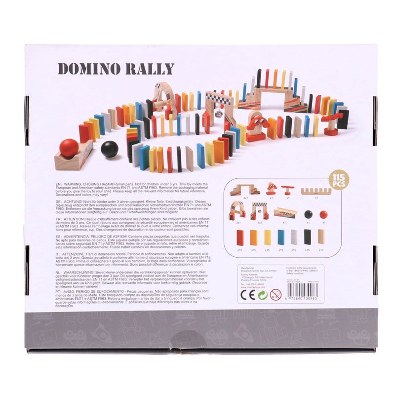 Dorjee Houten Dominostenen Rally 115-delig