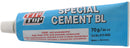 Solutie TipTop Speciaal cement blauw 70gr