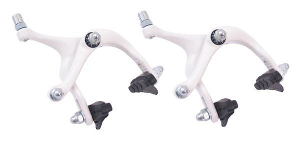 Remmenset Singlespeed/Fixie Aluminium Wit