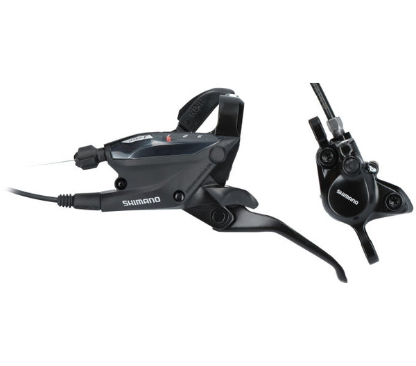 Hydraulische remset 3 speed Shimano ST-EF505 / MT200 - zwart