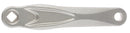 Crankarm links Miranda Alfa 1 170mm - zilver gecoat