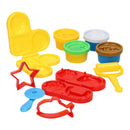 Kleiset Fastfood - 4 Kleipotjes - 10dlg.