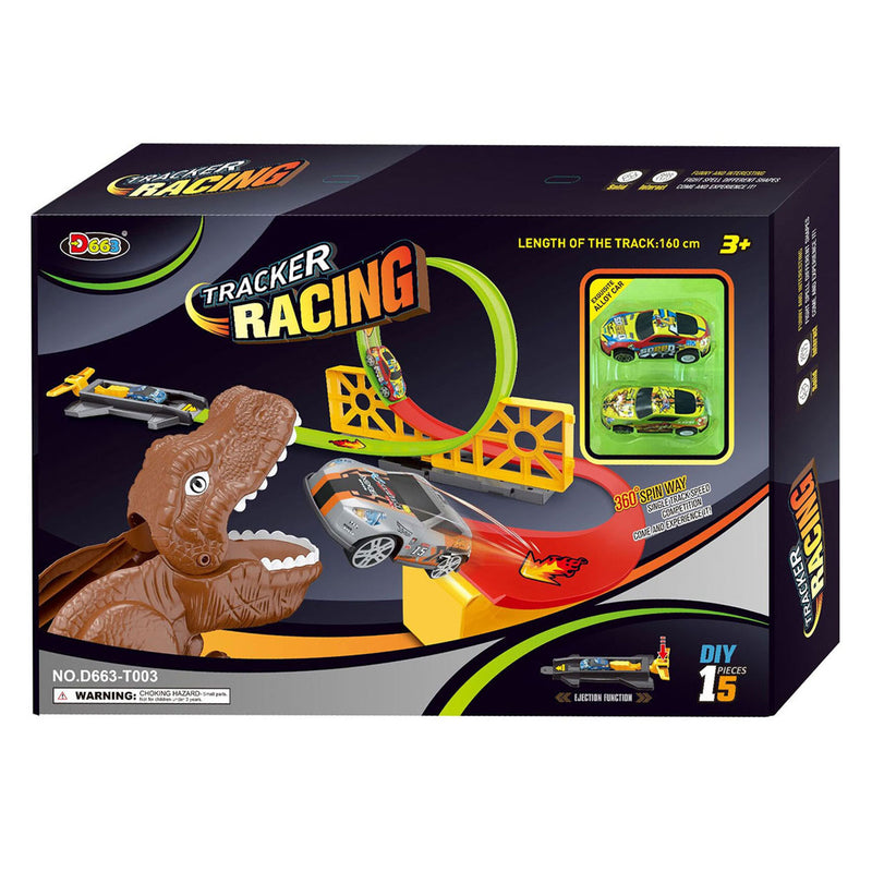 Lanceerset Dino met Looping & Schans