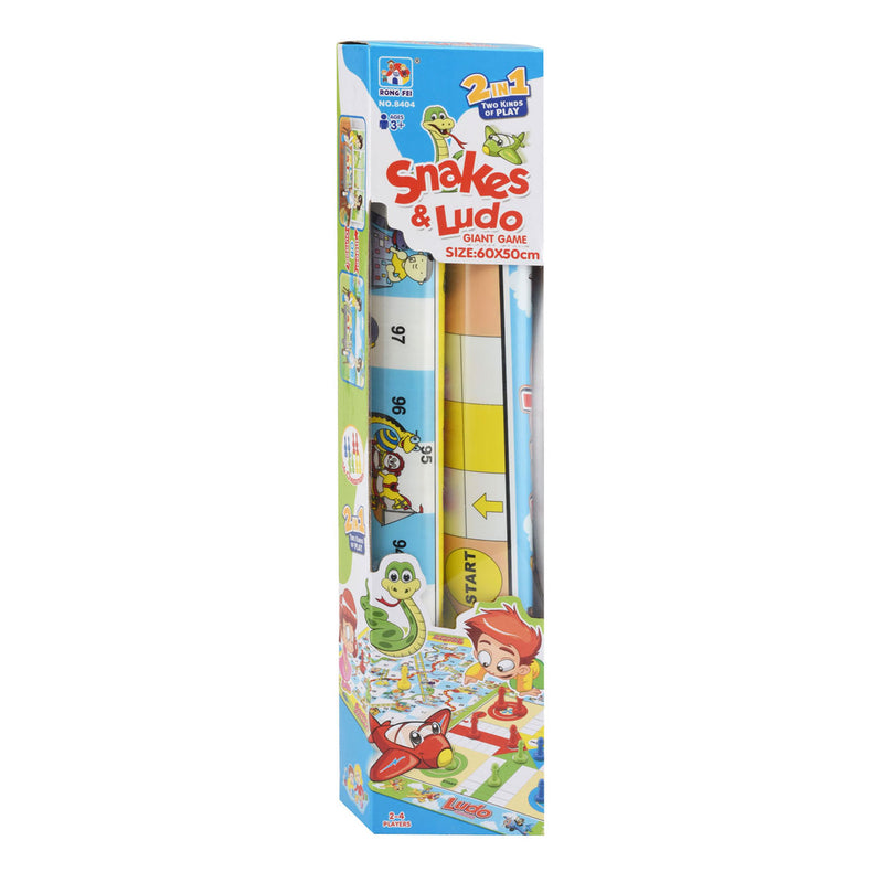 Snakes & Ludo Bordspel Dubbelzijdig