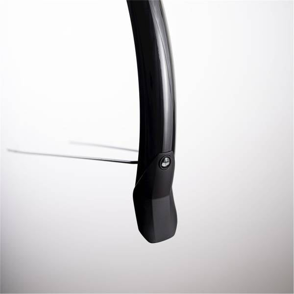 Achterspatbord 28" Eurofender Lampo 58mm breed - zwart
