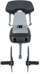 Kinderzitje achter Polisport Guppy Junior MIK HD - donkergrijs/lichtgrijs