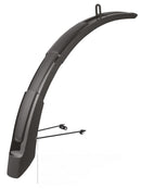 Spatbord verlenger Polisport MTB 26'-29" 65mm - Zwart