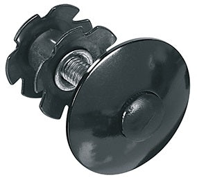 Balhoofdplug Ergotec 1" - zwart