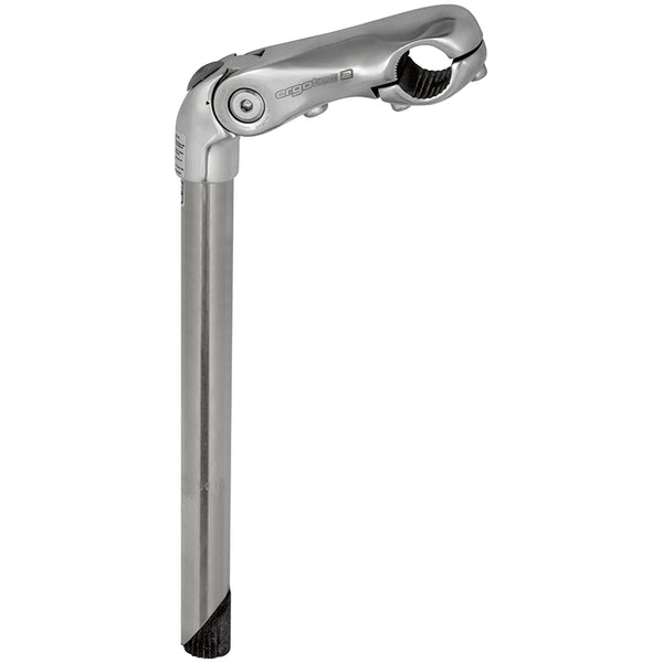 Stuurpen Ergotec Kobra verstelbaar RVS 22,2 / 300x110 / 25,4 mm - zilver