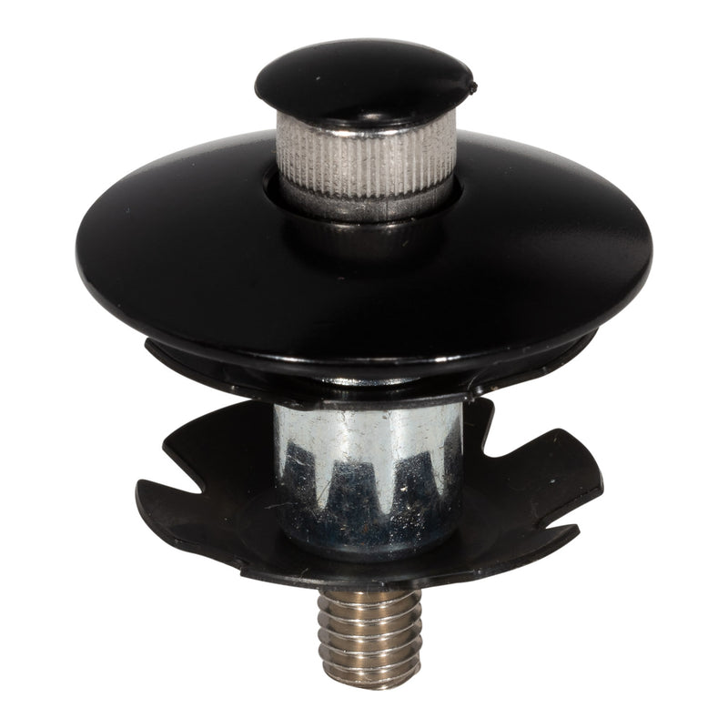 Elvedes balhoofdplug met bolle bovenkant voor 1 1/8" metalen vorkbuis