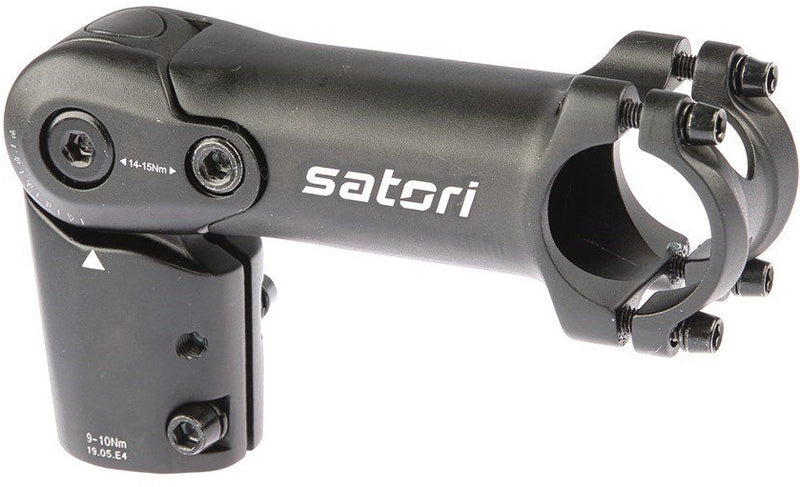 Stuurpen Satori UP2+ verstelbaar  Ø31.8/110mm - mat zwart