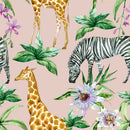 Duni servetten Zebra AND apos;s  AND  Giraffes 3-laags 33x33cm