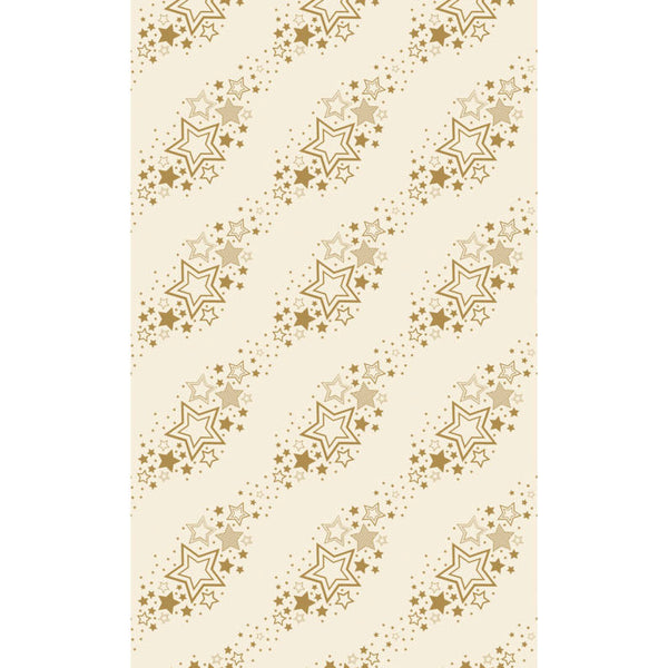 Duni tafellaken Holiday Star Cream 138x220cm