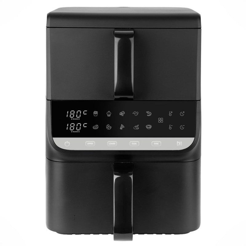 Emerio AF-133542 Heteluchtfriteuse 3.5L + 6.5L 2500W Zwart