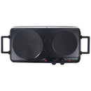 Emerio HP-114482.1 Dubbele Elektrische Kookplaat Zwart