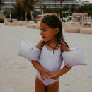 Swim Essentials Zwembandjes Luipaard 2-6 Jaar Lila