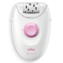 Braun SE1-000 Silk-Epil 1 Epilator Wit/Roze