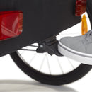 Kindertrailer met wandelkit Polisport - grijs/blauw