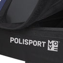 Kindertrailer met wandelkit Polisport - grijs/blauw