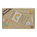 Hout Weefgetouw Handwerken Knutselset, 11dlg.