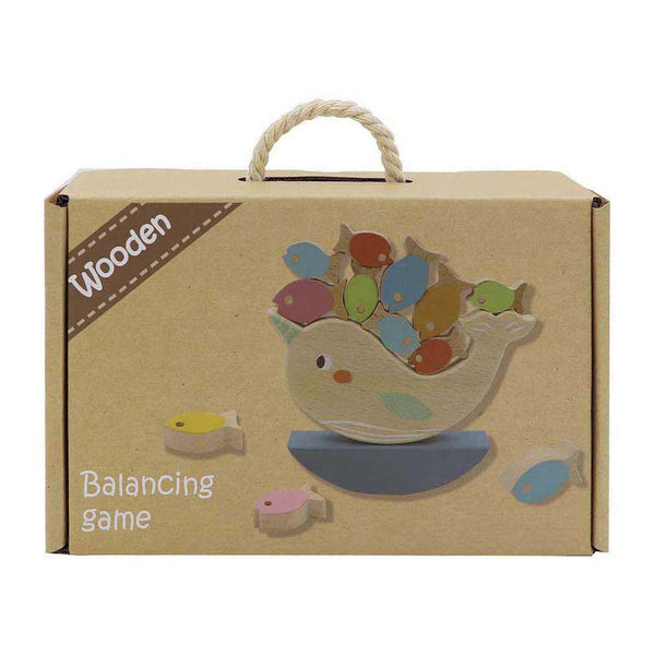 Houten Balansspel Narwal