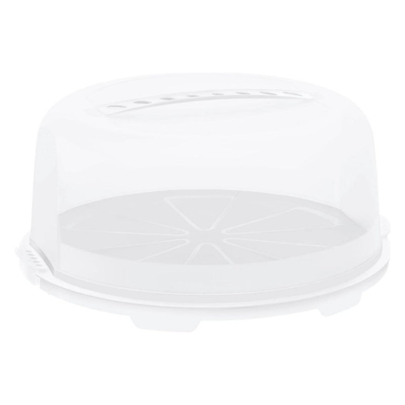 Rotho Fresh Taartdoos 35.5x16.5 cm Wit/Transparant
