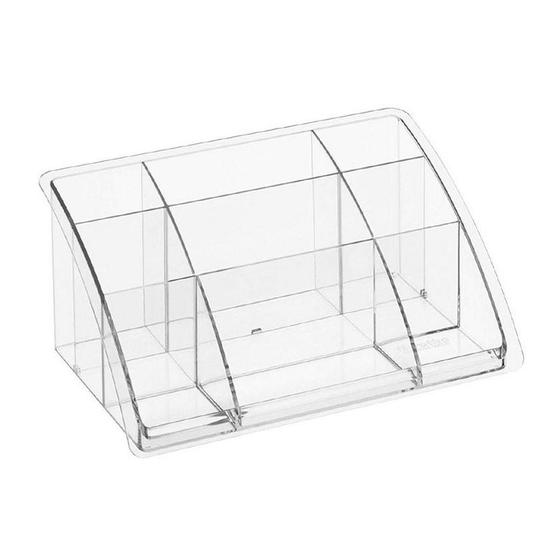 Rotho Timeless Buro Organizer Pennenbak Hoog 19.8x12.8x9.3 cm Transparant